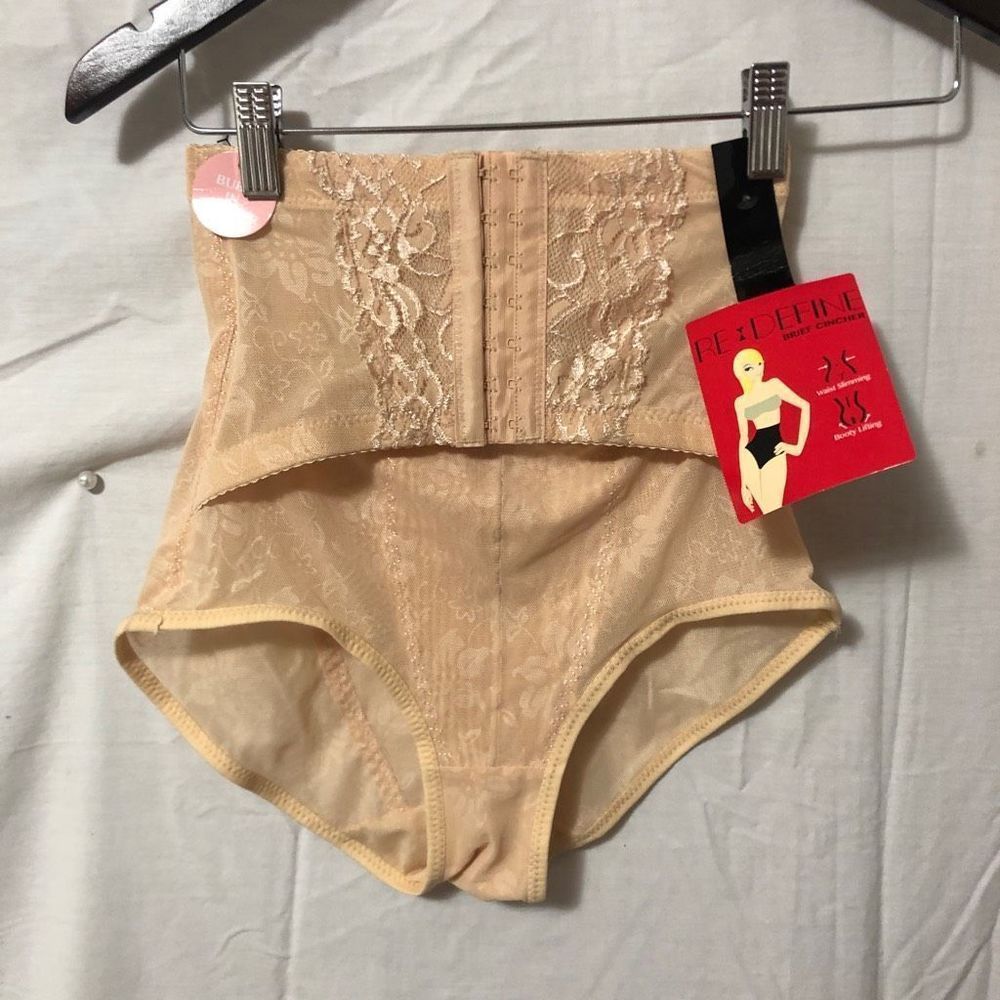 Redefine Breif Cincher Nude Size Medium